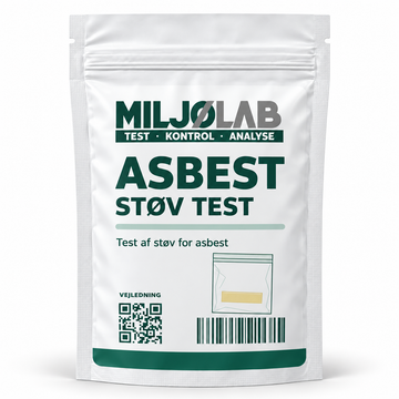 Asbesttest: Støvprøve (Komplet testkit inkl. returfragt) MiljøLab ApS